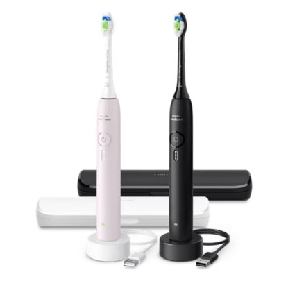 Električna četkica za zube PHILIPS HX4072/42, 2 kom, Crna/Roza