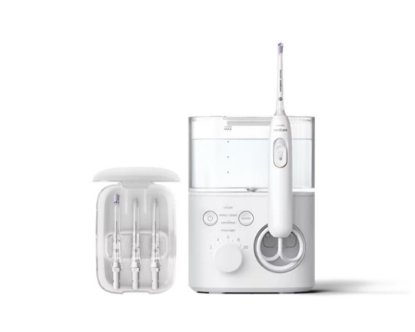 Oralni tuš PHILIPS HX3911/40, Čišćenje, Dubinsko čišćenje, Osjetljivo, bijeli