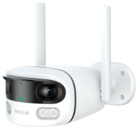 Mrežna nadzorna kamera BOTSLAB W302, Dual-Lens, 4 MP, 170°, vanjska, WiFi, bijela