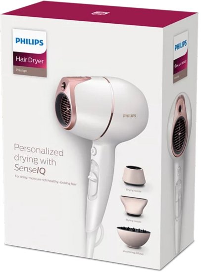 Sušilo za kosu PHILIPS BHD628/00 Prestige SenseIQ, 1800 W, bijelo