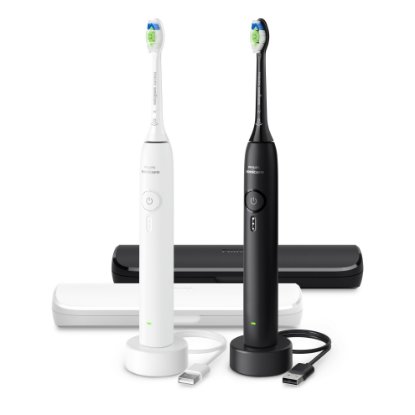 Električna četkica za zube PHILIPS HX4072/73, 2 kom, crna/bijela