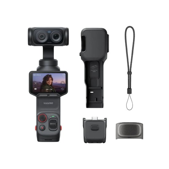 Sportska digitalna kamera INSTA360 Luna Ultra, crna, Standard Bundle