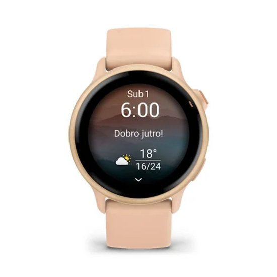 Sportski sat GARMIN Vivoactive 6 Pink Dawn/P. Dawn, roza
