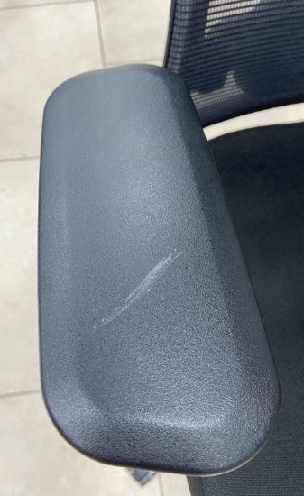 RABLJENI - Ergonomska uredska stolica ERGOVISION Flex 02, crna
