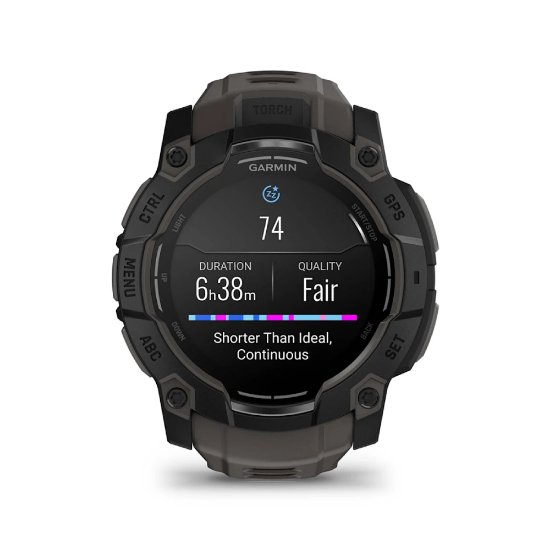 Pametni sat GARMIN Instinct 3 Amoled 50mm, GPS, HR, pametne obavijesti, crni