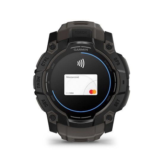 Pametni sat GARMIN Instinct 3 Amoled 50mm, GPS, HR, pametne obavijesti, crni