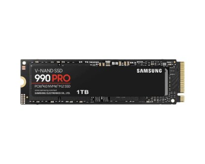 SSD 1TB SAMSUNG 990 PRO NVMe M.2, MZ-V9P1T0BW, maks. do 7450/6900 MB/s