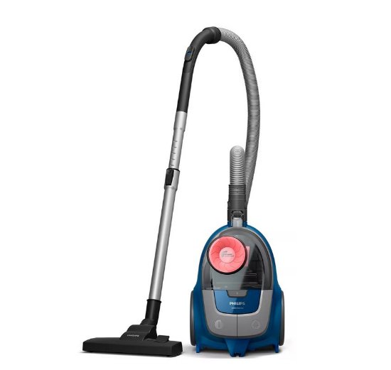 Usisavač PHILIPS XB2123/09, 850 W, bez vrećice, 1,3 l, plavi