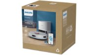 Robotski usisavač PHILIPS XU2100/25, stanicom za samopražnjenje, bijela