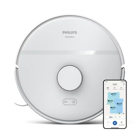 Robotski usisavač PHILIPS XU2000/25, baza za punjenje, bijela