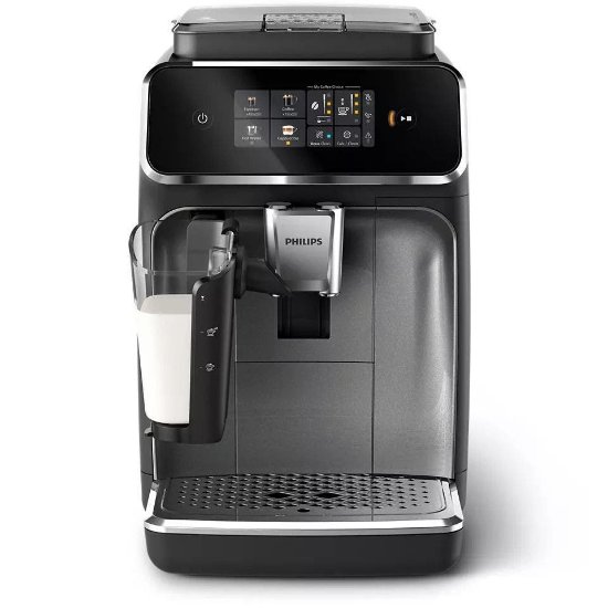 Aparat za kavu PHILIPS EP2339/40, 1500 W, serija 2300, LatteGo sustav, crno/sivi