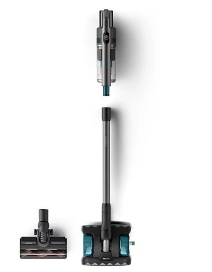 Štapni usisavač PHILIPS XC8055/01, 8000 Series, bežični, crni
