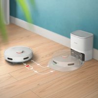 Robotski usisavač PHILIPS XU2100/25, stanicom za samopražnjenje, bijela