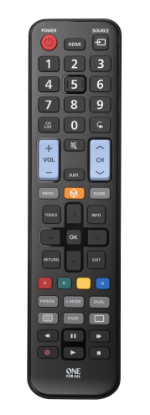 Univerzalni daljinski upravljač ONE URC1910, za Samsung TV, kompatibilan sa SMART TV