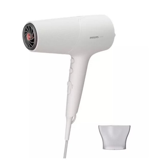 Sušilo za kosu PHILIPS BHD501/00, 2100 W, tehnologija ThermoShield, bijelo