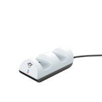 Punjač TRUST GXT 254, za 2 PS5 kontrolera, USB