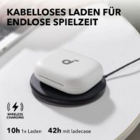 Slušalice ANKER SoundCore AeroFit 2, Ozone, open-ear, bežične, Bluetooth, bijele