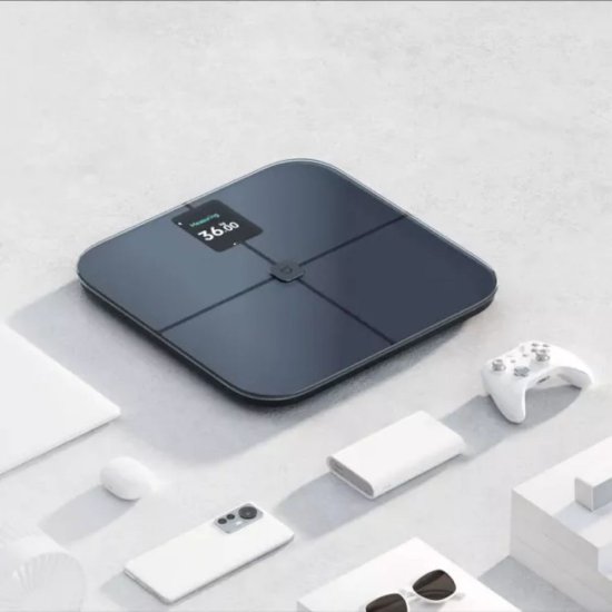 Osobna vaga XIAOMI S400 Pro, mjerenje sastava tijela, do 150 kg, do 25 pokazatelja, crna