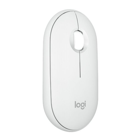 Miš LOGITECH M350s Pebble 2, optički, BT, bijeli