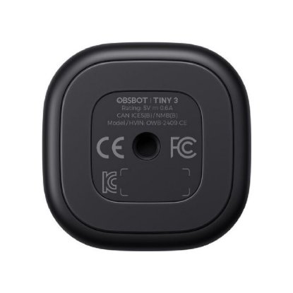 Web kamera OBSBOT Tiny 3 AI-Powered PTZ, 4K UHD, USB-C na USB - A, USB - C, crna