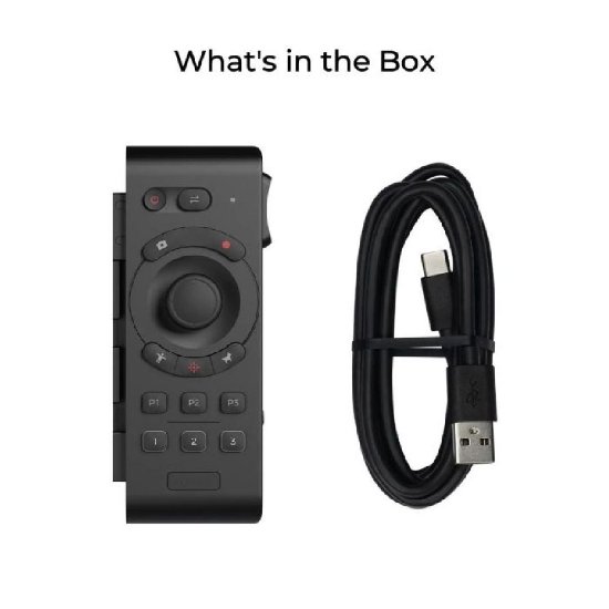 Prezenter OBSBOT Tail Air Remote Controller, laser, bežični, USB C na A, crni