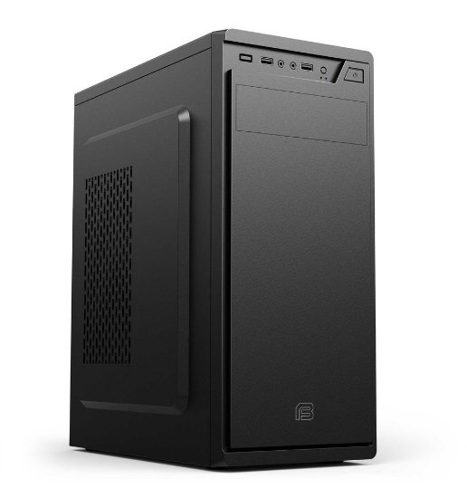 Kućište BIT FORCE PHANTOM BS-2, MIDI, ATX, crno, bez napajanja