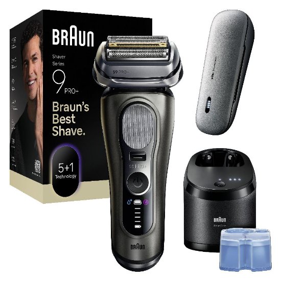 Aparat za brijanje BRAUN Series 9, 9675cc, sivi