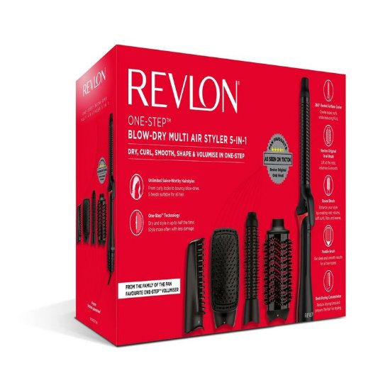 Sušilo za kosu REVLON Multistyler, 5u1, crno
