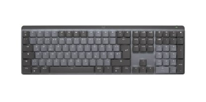 Tipkovnica LOGITECH MX Mechanical Tactile Quiet, bežična, BT, crna