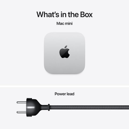 Računalo APPLE MAC MINI MHQM4ZE/A /  M6 12-core CPU, 12-core GPU, 24 GB RAM, 512 GB SSD, srebrno