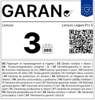 Laptop LENOVO Legion Pro 5 16IAX10 83F3008MSC / Core Ultra 9 275HX, 32GB, 1TB SSD, GeForce RTX 5070 8GB, 16" WQXGA OLED 165Hz, bez OS, crni