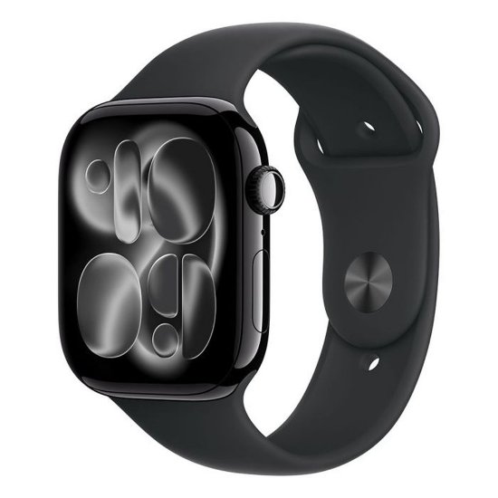 Pametni sat APPLE Watch S11 GPS, 46mm Jet Black Alu Case with Black Sport Band - M/L