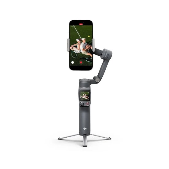 Gimbal stabilizator DJI Osmo Mobile 8P Standard Combo, stabilizator za snimanje smartphoneom, crni