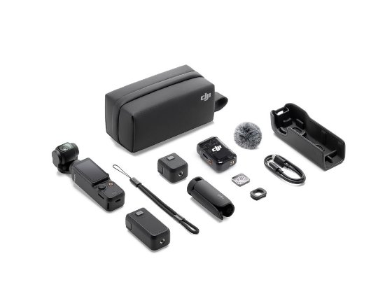 Gimbal stabilizator/kamera DJI Osmo Pocket 3 Creator Combo, 4k 120FPS, 3 axis stabilizator, crni