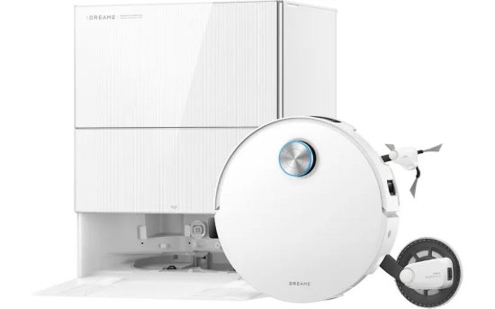 Robotski usisavač DREAME X60 Pro Ultra Complete sa stanicom za samopražnjenje, bijeli