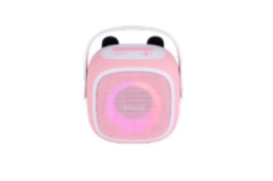 Zvučnik VIVAX BS-20 Duo Pink, BT, USB, AUX, karaoke, 20W, rozi