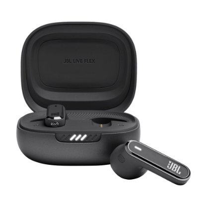Slušalice JBL Live Flex, bežične, Bluetooth, ANC, in-ear, crne