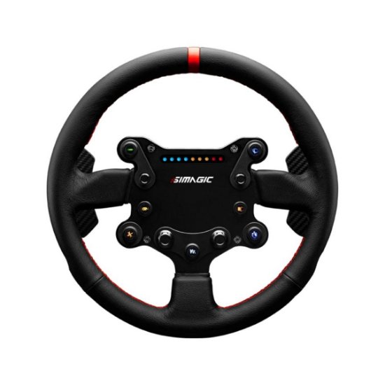 Volan SIMAGIC GT1-SR, Gaming, PC, 330 mm, Alcantara, crni