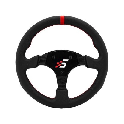 Volan SIMAGIC P-330R, Gaming, 330 mm, kožni, crni