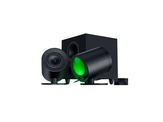 Zvučnici RAZER Nommo V2 Pro, 2.1, USB-C, bluetooth, daljinski, crni