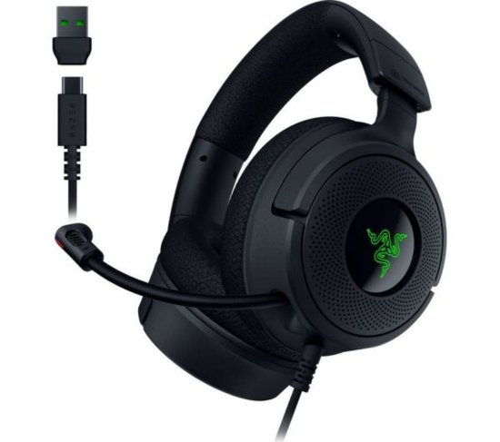 Slušalice RAZER KRAKEN V4 X, RGB, žične, USB, crne