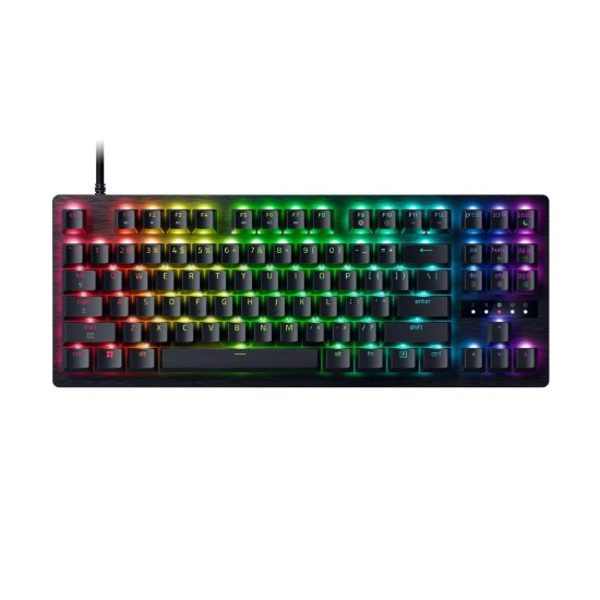 Tipkovnica RAZER HUNTSMAN V3 TKL, RGB, optičko-mehanička, US Layout, crna, USB