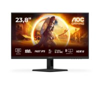 RABLJENI - Gaming monitor 23,8" AOC Q24G4RE, QHD, IPS, 180Hz, 1ms, 300cd/m2, G-Sync, FreeSync, crni