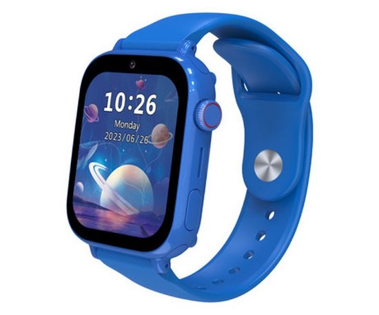 Dječji pametni sat FOREVER LookMe! 3, 4G video pozivi, GPS, SOS gumb, vodootporan, plavi