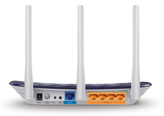 Router TP-LINK AC-750, 802.11a/b/g/n/ac, Dual Band Gigabit Archer C20 Ruter, 2 vanjske antene, 4x LAN 10/100 + 1x WAN 10/100, USB 2.0, bežični