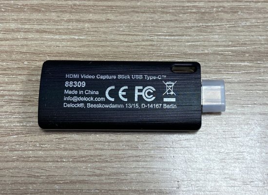 OPEN BOX - Adapter DELOCK, USB-C (M) na HDMI (Ž) Video Capture, 4K 30Hz, crni