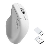 Miš KEYCHRON M6, 12000 DPI, optički, bežični, bijeli