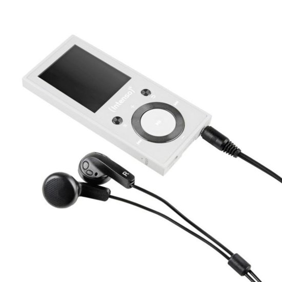 MP3 player INTENSO Video Scooter BT, 64GB, bijeli