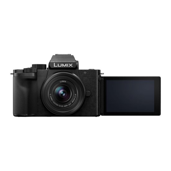Digitalni fotoaparat PANASONIC Lumix DC-G100D + Lumix G Vario 12-32mm f/3.5-5.6 + stativ DMW-SHGR2, 20,3 Mp, 4K Ultra HD, crni