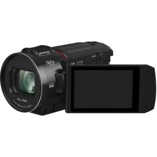 Videokamera PANASONIC HC-VX3E, 4K Ultra HD, 24x optički zum, WiFi, crna